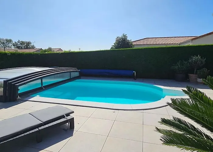Σπίτι διακοπών Le Pavachon Familiale Piscine Privee Chauffee - Aux Portes Du Puy Dufou Les Épesses