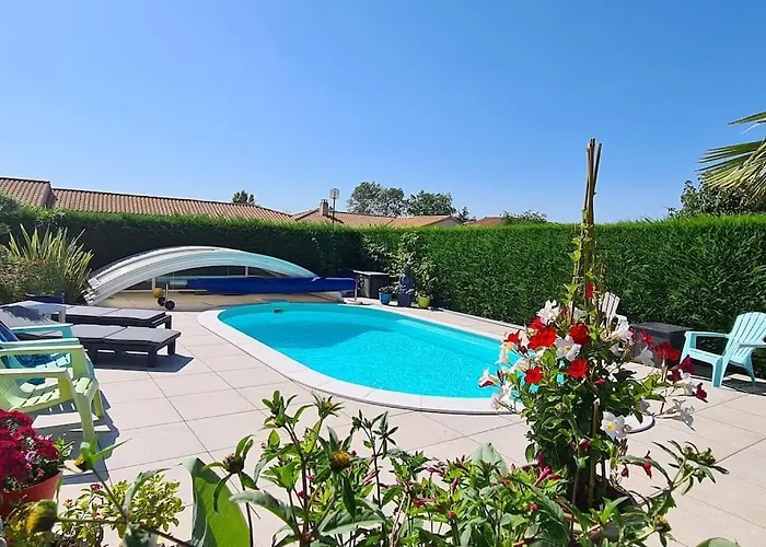 Σπίτι διακοπών Le Pavachon Familiale Piscine Privee Chauffee - Aux Portes Du Puy Dufou Les Épesses